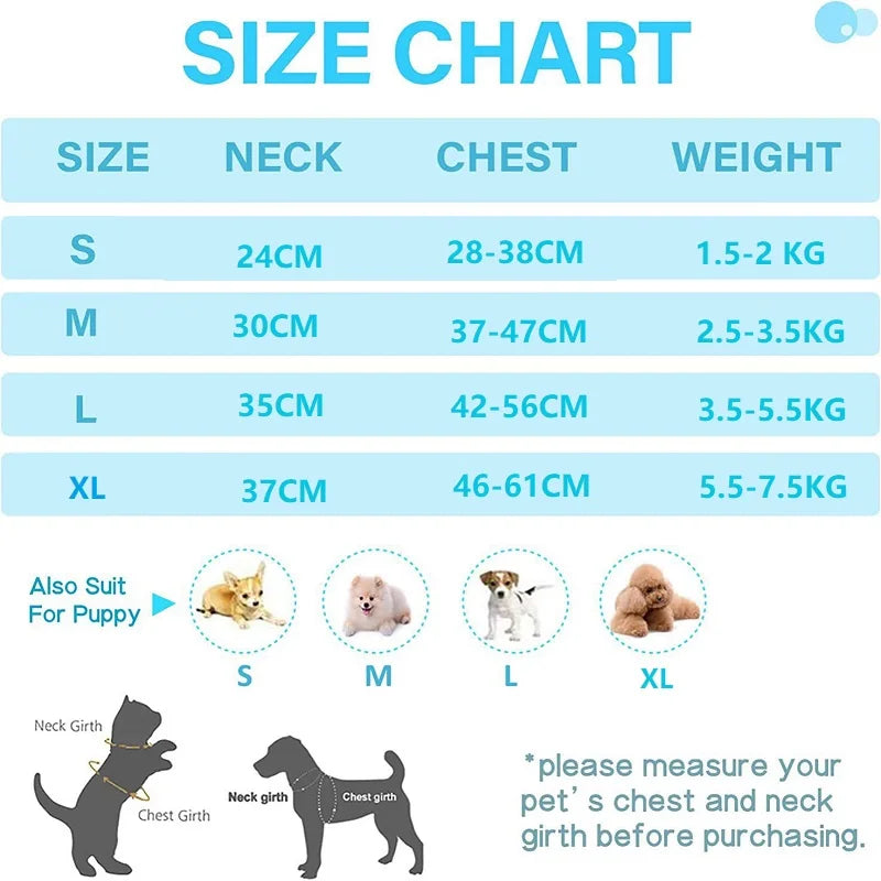 PAWS AND CARE PET SECURE AND COMFORTABLE HARNESS
