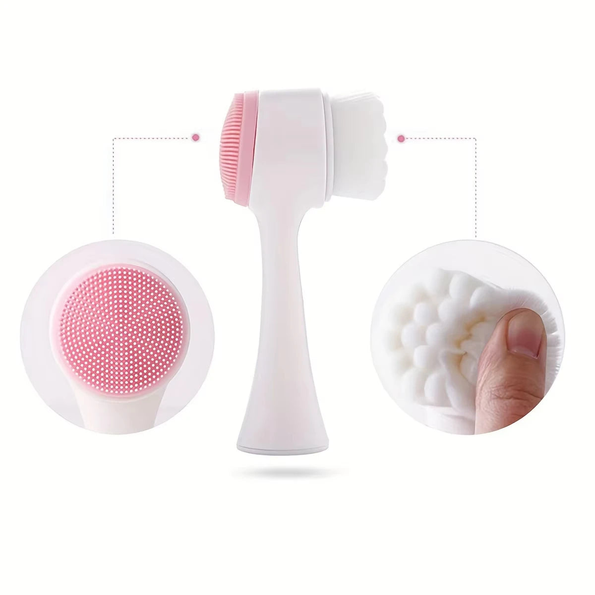 PAWS AND CARE PET BRUSH DUAL (CLEAN & MASSAGE)