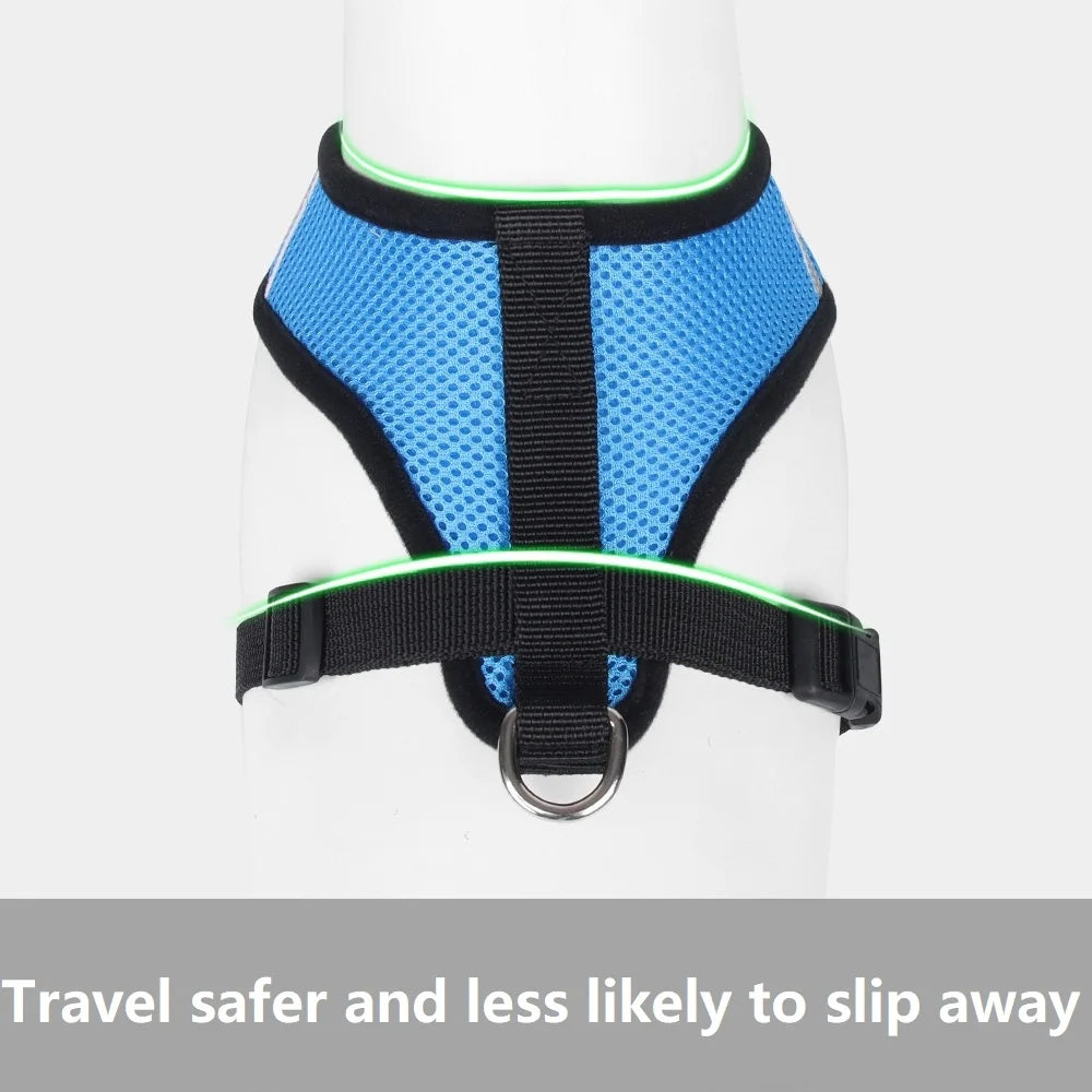 PAWS AND CARE PET SECURE AND COMFORTABLE HARNESS