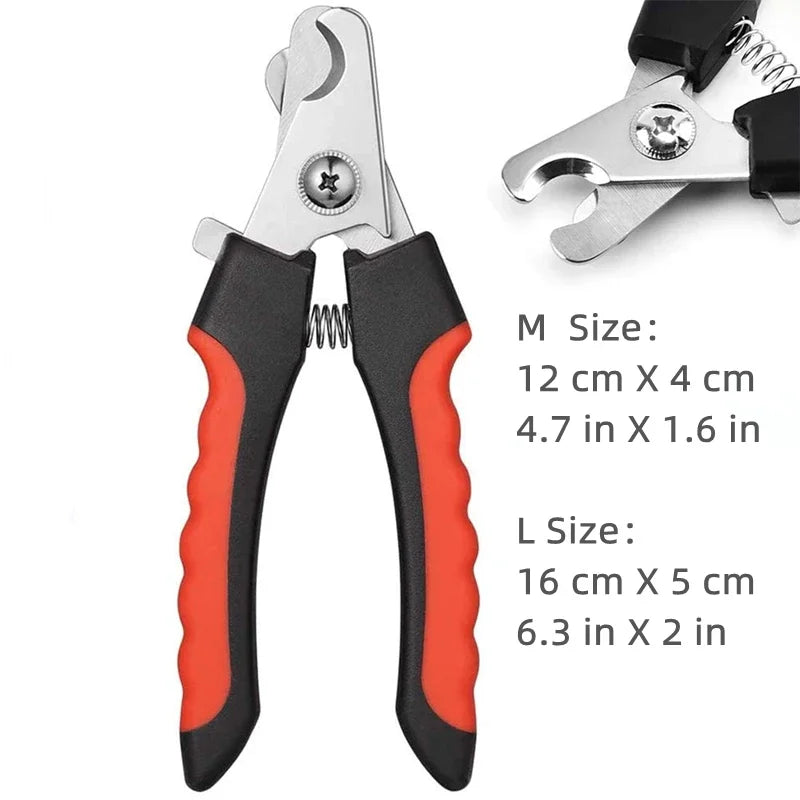 PAWS AND CARE PROFESSIONAL PET NAIL CLIPPER WITH SAFERY GUARD